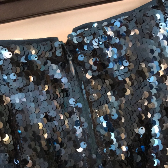 Worn once - Ava and Viv blue sparkly skirt size X - Picture 4 of 7